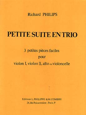 Illustration de Petite suite en trio pour 2 violons et alto ou violoncelle