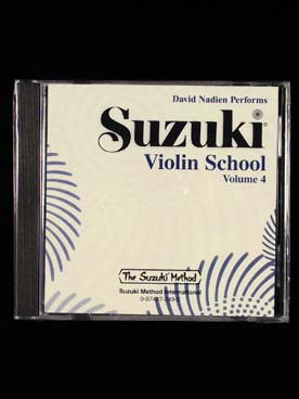 Illustration suzuki violin school  vol. 4 cd
