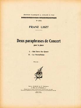 Illustration de 2 Paraphrases de concert : God save the Queen, la Marseillaise