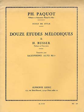 Illustration de 12 Études mélodiques