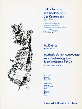 Illustration dutriez methode mini-contrebasse vol. 2