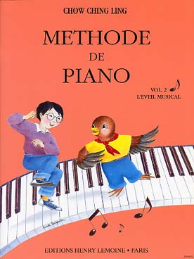 Illustration chow ching ling methode de piano vol. 2