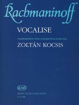 Illustration de Vocalise (tr. Kocsis)