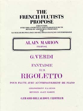 Illustration de Fantaisie sur un "Rigoletto" de Verdi