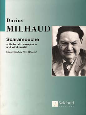 Illustration de Scaramouche pour flûte, clarinette, hautbois, saxophone, cor et basson