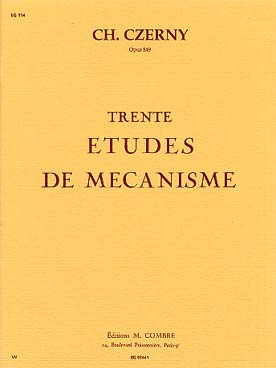 Illustration de Op. 849 30 Études de mécanisme