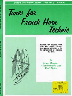 Illustration tunes french horn technic vol. 1