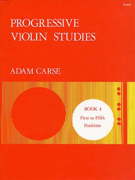 Illustration de Progressive violin studies  - Vol. 4