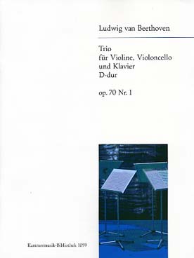 Illustration de Trios avec piano - op. 70 N° 1 en ré M