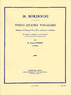 Illustration bordogni vocalises (24) pour trompette