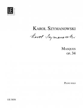 Illustration szymanowski masques op. 34