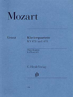 Illustration de Quatuors K 478 et K 493