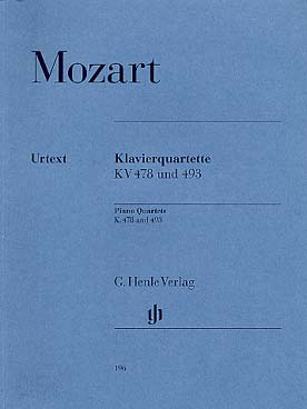 Illustration mozart quatuors avec piano kv 478 et 493
