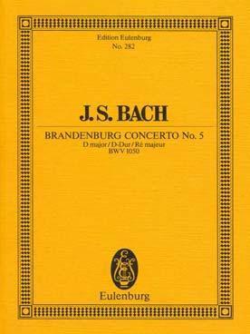 Illustration de Concerto brandebourgeois N° 5 BWV 1050 en ré M
