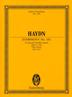 Illustration de Symphonie N° 101 en ré M "L'horloge" (Hob. I:101)