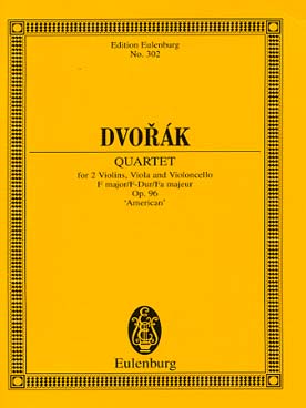 Illustration de Quatuor à cordes op. 96 en fa M