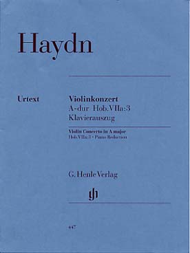Illustration de Concerto Hob VIIa:3 en la M - éd. Henle
