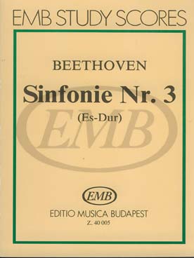 Illustration de Symphonie N° 3 op. 55 en mi b M Héroïque - éd. E.M.B.