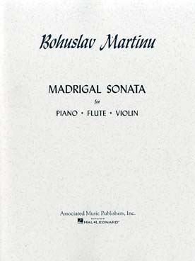 Illustration martinu madrigal sonate
