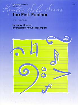 Illustration de La Panthère rose (arr. Frackenpohl) - Saxo alto