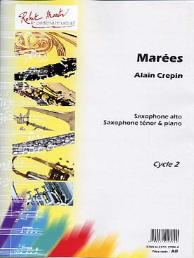 Illustration de Marées (saxophone alto ou ténor)
