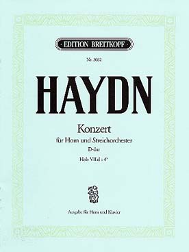 Illustration haydn concerto n° 2 hob viid:4 re maj