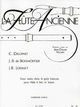 Illustration de 3 SUITES DANS LE GOÛT FRANCAIS de Dieupart, Boismortier et Lœillet (rév. Veilhan)