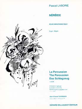 Illustration de Néréide pour vibraphone solo