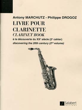 Illustration de Livre pour clarinette - Vol. 2 : à la découverte du  20e siècle