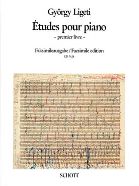 Illustration de Études 1er livre (fac-simile manuscrit)