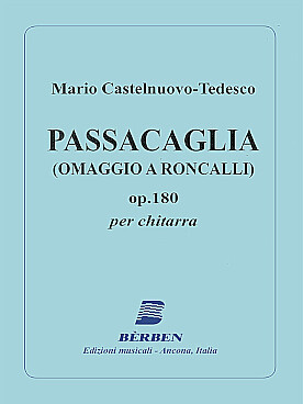 Illustration de Passacaille (Hommage à Roncalli) op. 180
