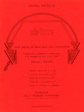 Illustration de Bipiste : 9 pièces pour duos  - Vol. 2 : trombone, tuba, basson, violoncelle