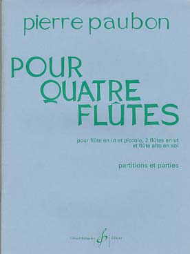 Illustration de Pour quatre flûtes (C + P)