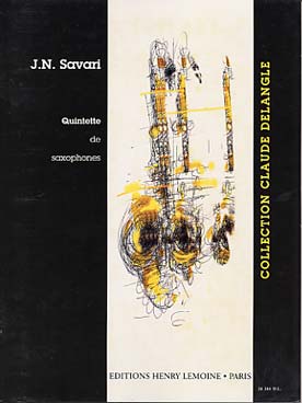 Illustration de Quintette de saxophones