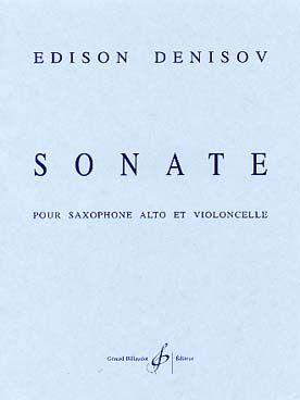 Illustration de Sonate pour saxophone alto et  violoncelle