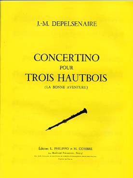 Illustration de Concertino La bonne aventure pour 3 hautbois