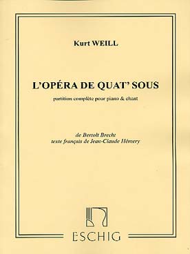 Illustration de L'Opéra de 4 sous (texte en français)