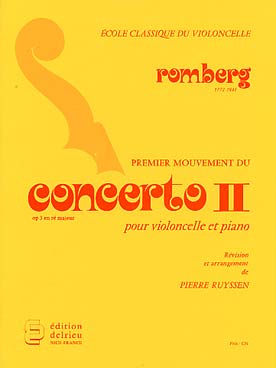 Illustration de Concerto N° 2 op. 3 en ré M