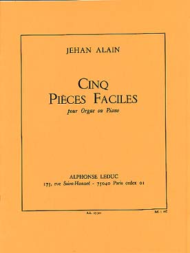 Illustration alain j pieces faciles (5) orgue ou pno