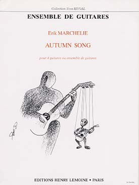 Illustration marchelie autumn song pour 4 guitares