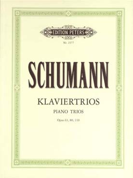 Illustration de Trios avec piano op. 63, 80, 110