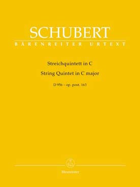 Illustration de Quintette à cordes op. posth. 163 D 956 en do M