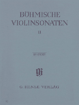 Illustration de Böhmische violinsonaten - Vol. 2