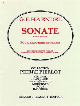Illustration de Sonate en sol m (rév. Pierlot)