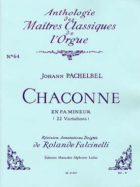 Illustration de Chaconne en fa m (rév. Falcinelli)