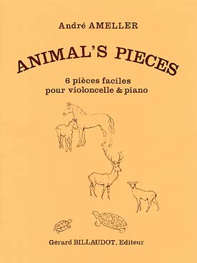 Illustration ameller 6 animal's pieces