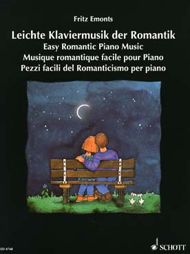 Illustration de MUSIQUE ROMANTIQUE FACILE (Leichte Klaviermusik der Romantik) : Franck, Ferrer, Chopin, Grieg, Reger, Strauss... (édition 2015)