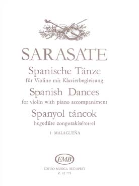 Illustration sarasate malaguena op. 21/1