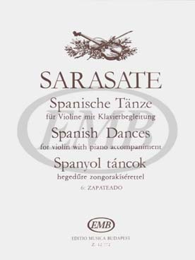 Illustration de Spanish dances N° 6 : Zapateado op. 23/2