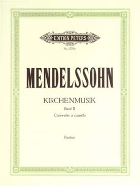 Illustration de Kirchenmusik - Vol. 2 :  a cappella op. 69 (SATB)